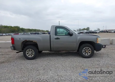 2009 Chevrolet Silverado 1500 Work Truck from USA, damaged, VIN 1GCEK14X99Z219979